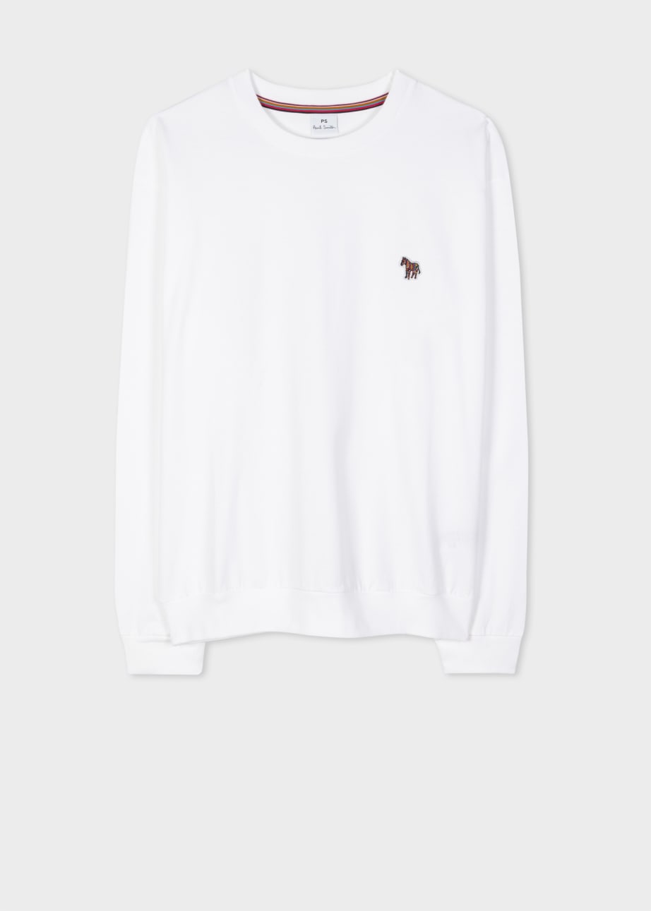 womens white cotton long sleeve tee shirt