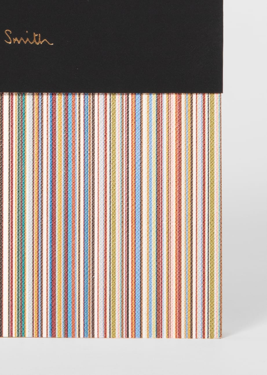 Signature Stripe' Notebook