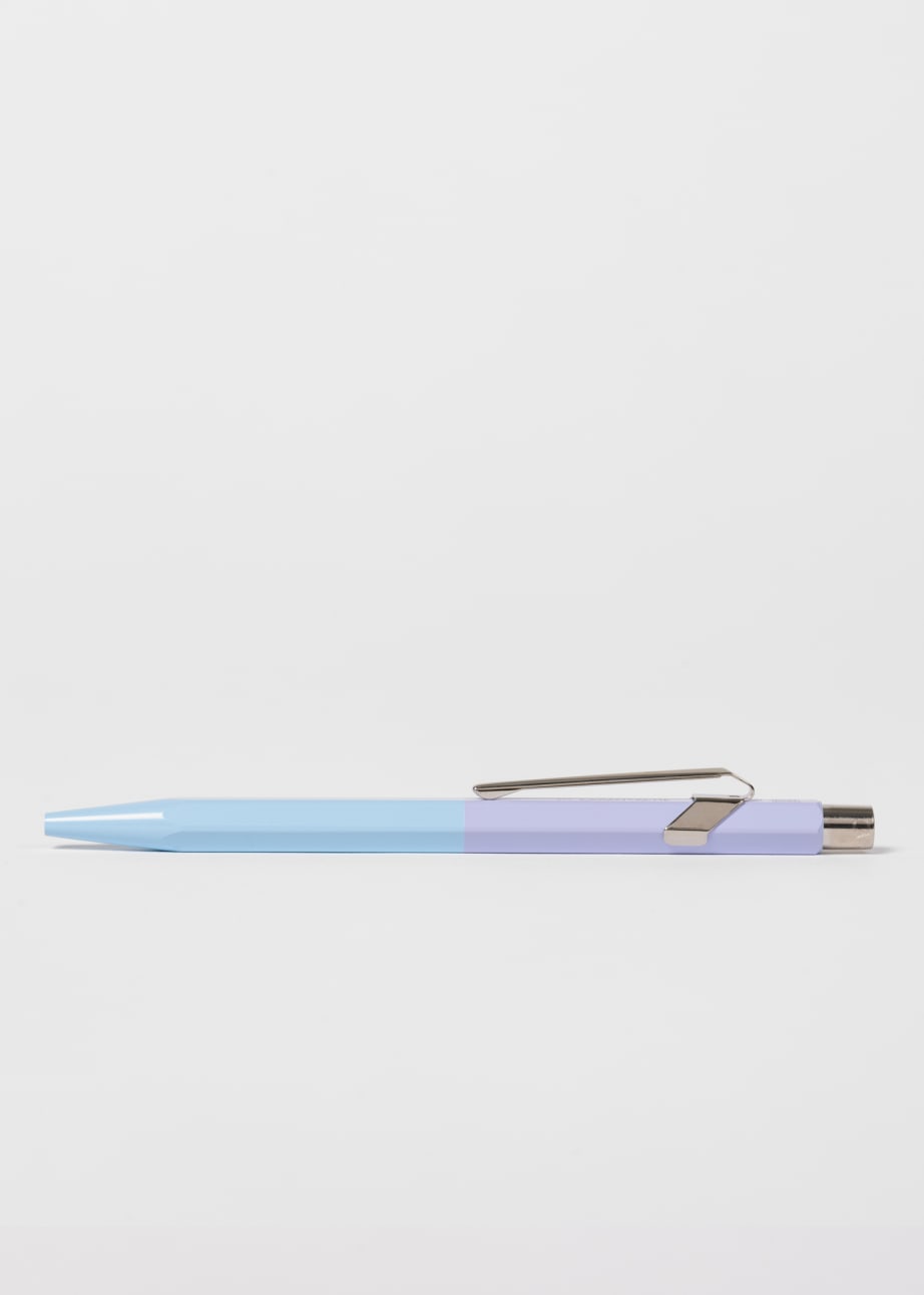 Portamine Caran D’Ache 849 Paul Smith – Edizione Limitata Blu E Lavanda