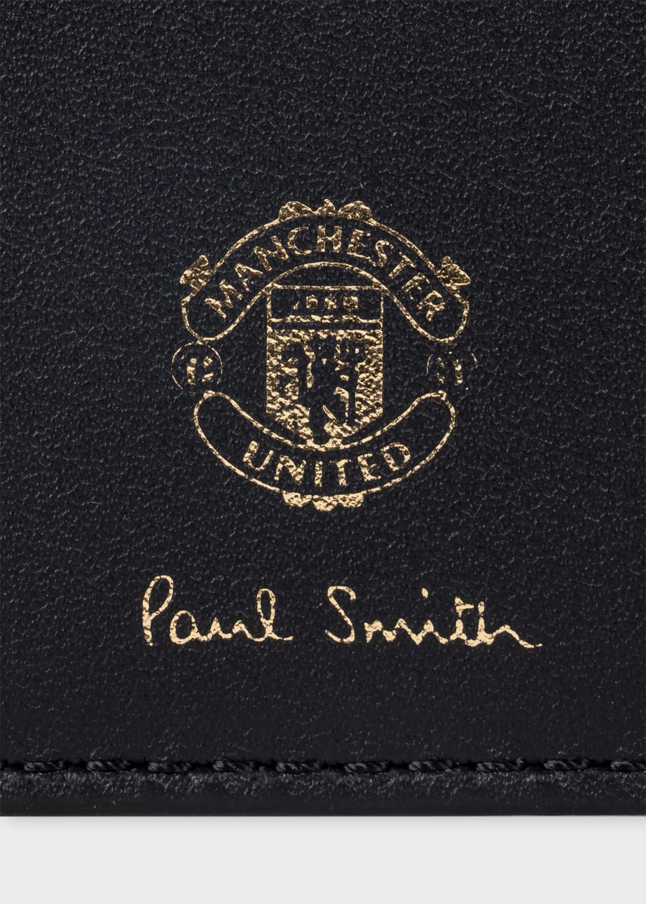 Detail View - Paul Smith & Manchester United - 'Stadium' Print Card Holder Paul Smith