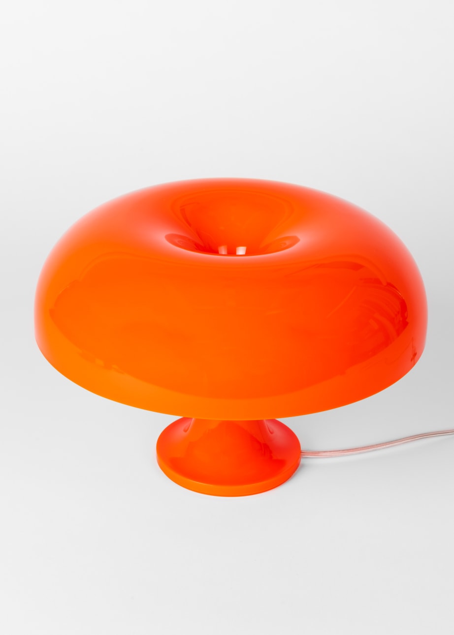 Product View - Orange 'Nessino' Table Lamp by Artemide