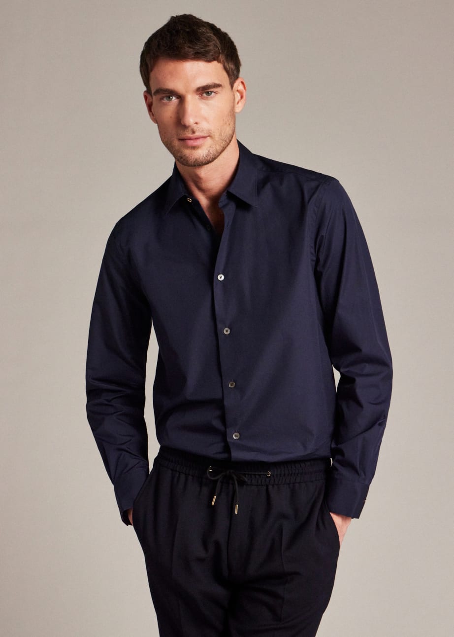 Paul Smith Navy Oversized Shirt