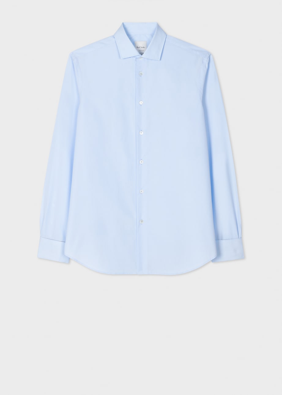 sky blue blade shirt