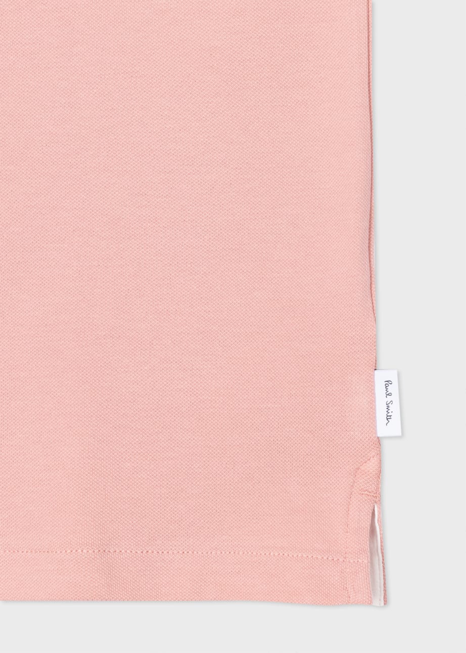 10336 Pink Polo Neck T-Shirt