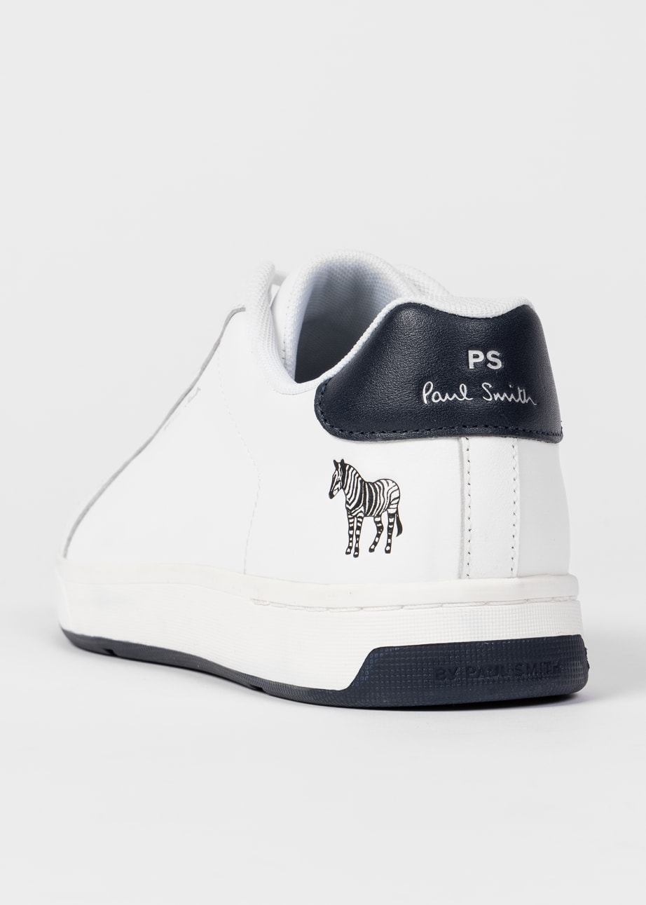 Mens white paul smith trainers online