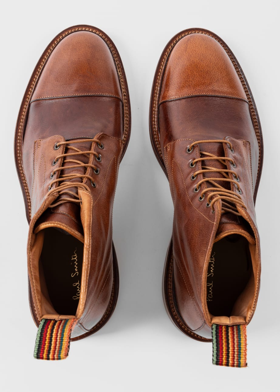 Men s Tan Leather Newland Boots