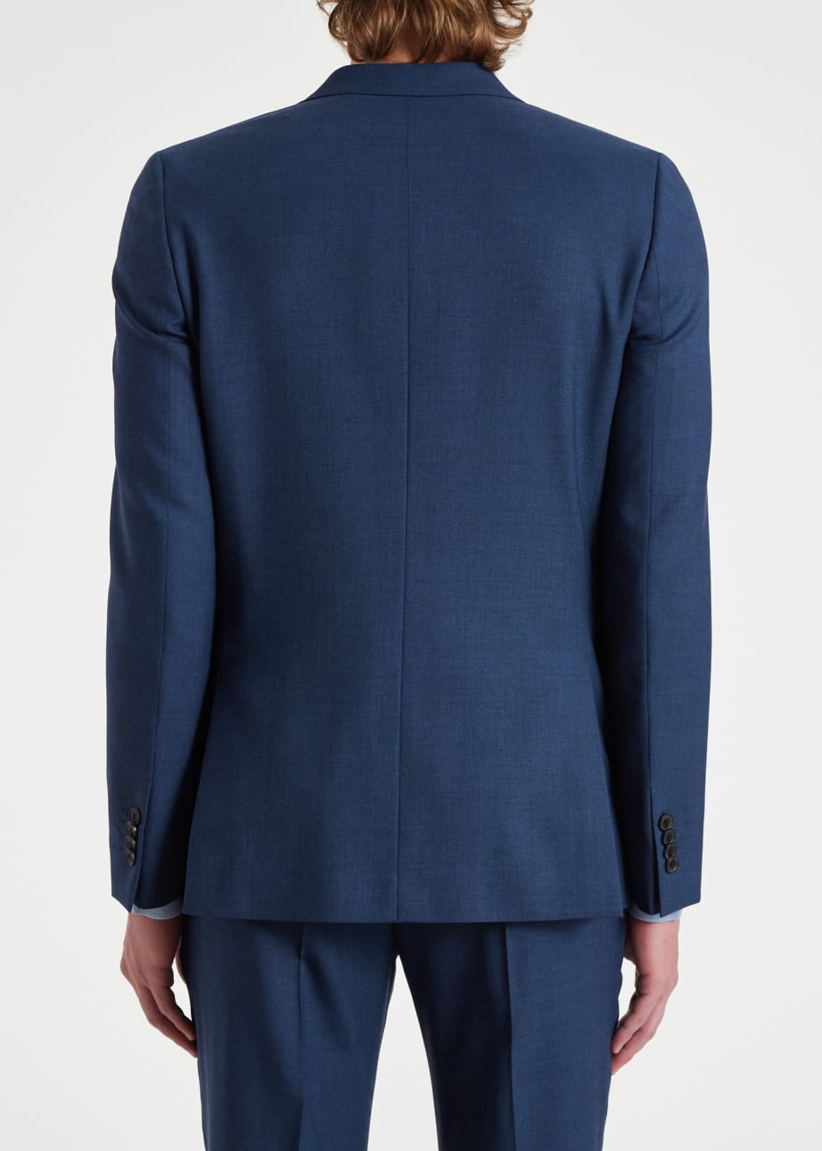 Model View - The Brierley - Blue Wool 'A Suit To Travel In' Paul Smith
