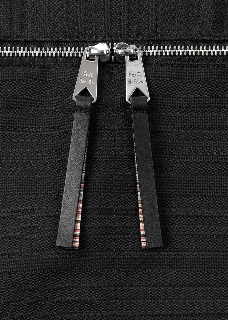 Black Shadow Stripe Suit Carrier