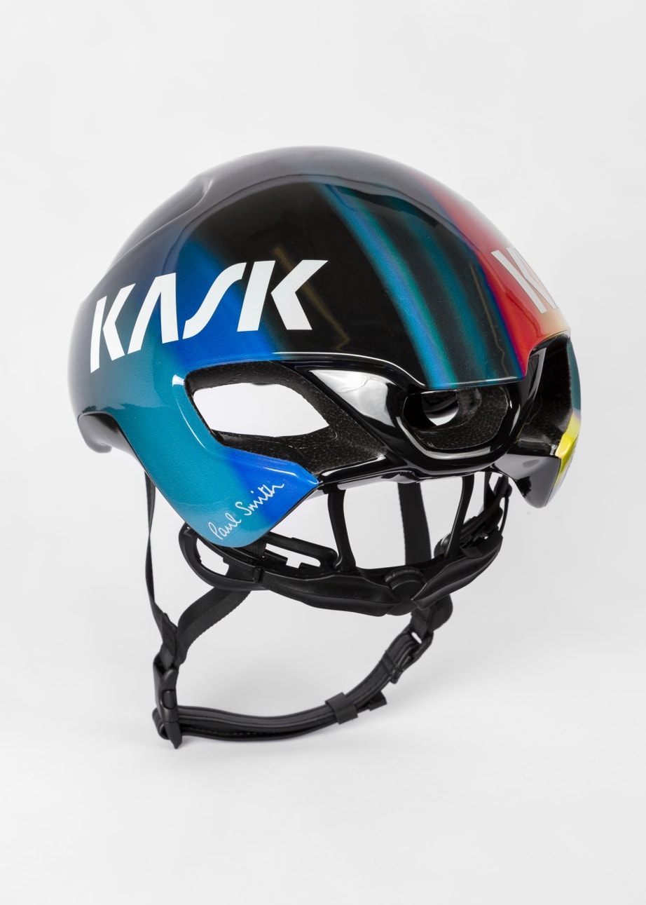 Product View - Paul Smith + Kask 'Rainbow Stripe' Utopia Cycling Helmet by Paul Smith