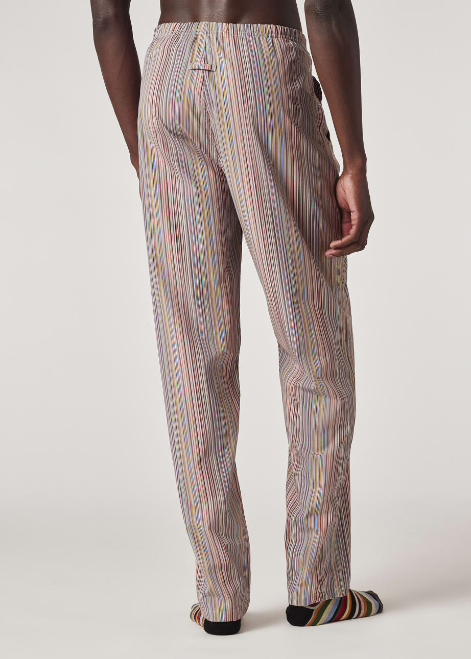 Gyz Silky Soft Stripe Pajama Set Burgundy 25138 Size S