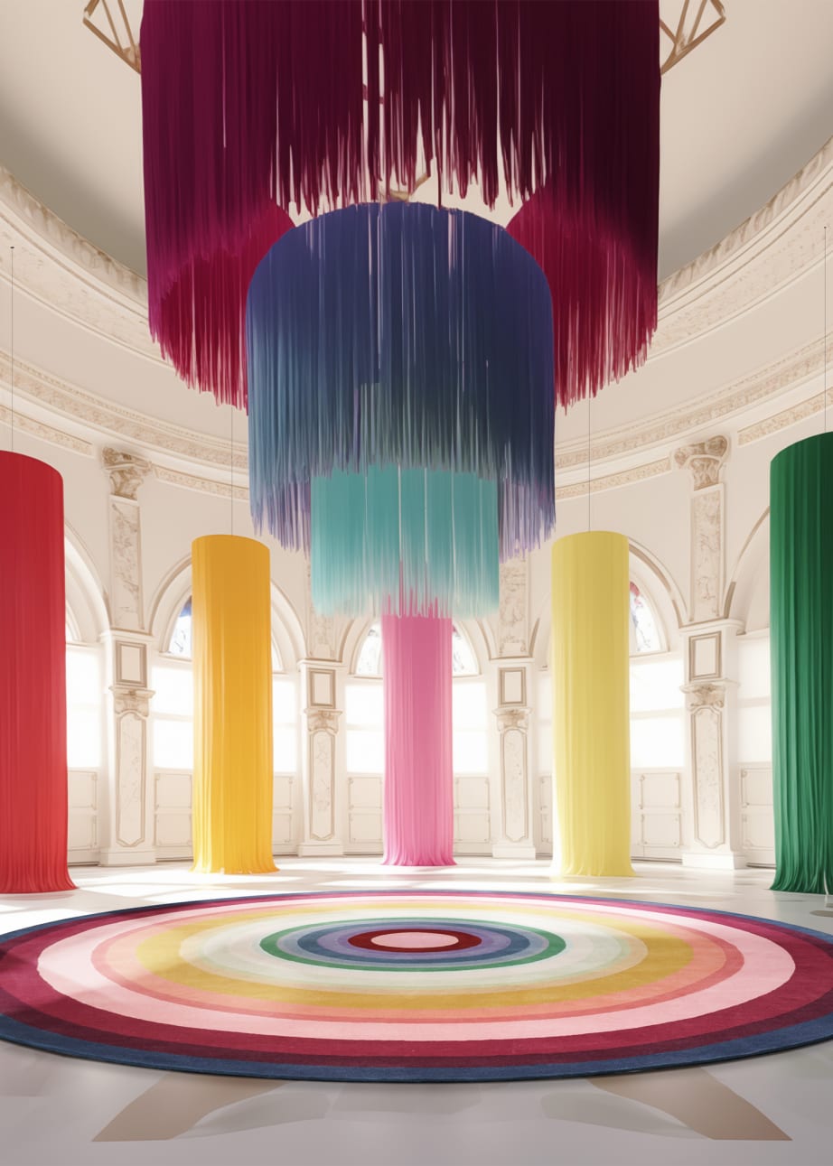 Paul Smith for The Rug Company - Prisma Round Rug - USA