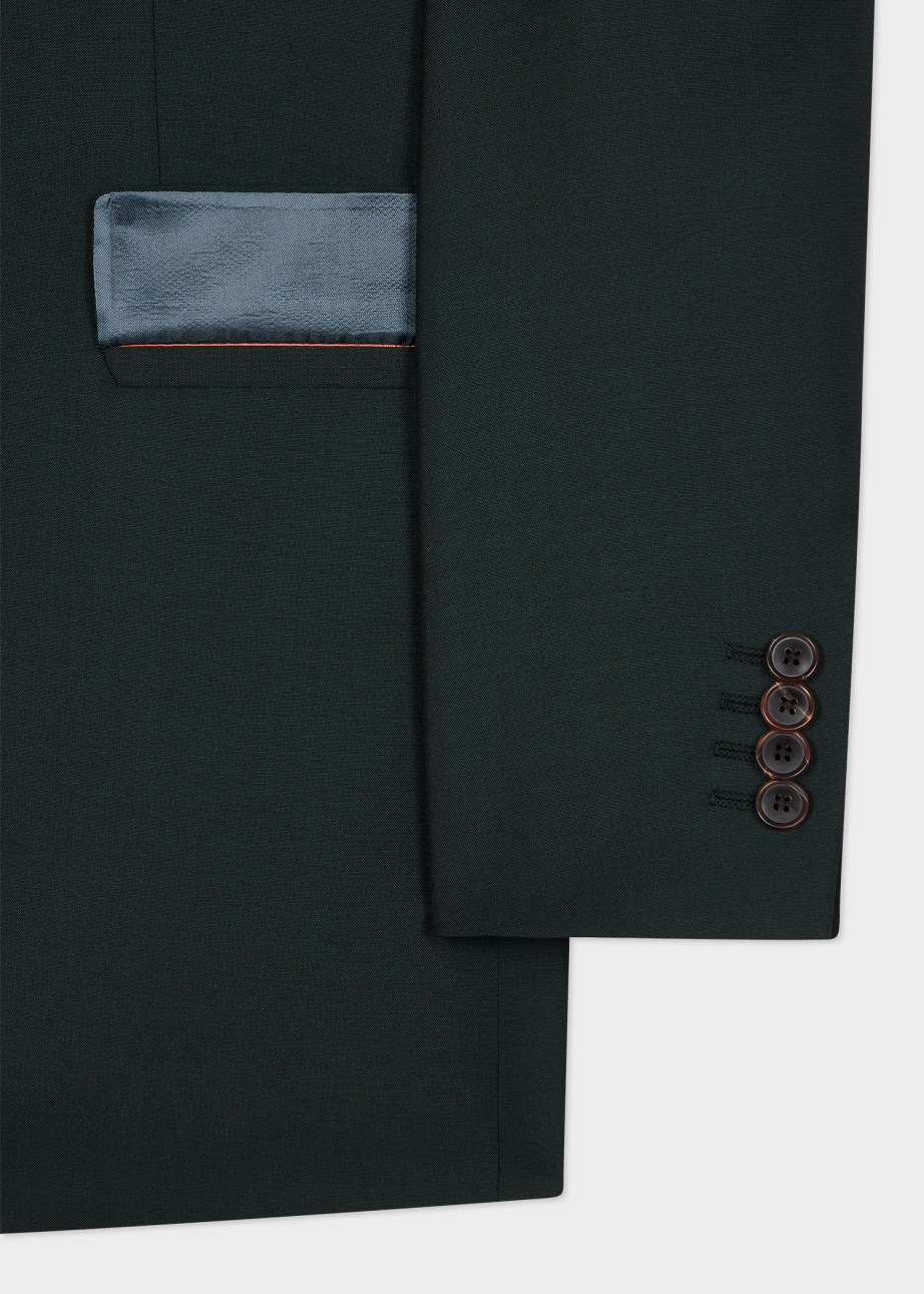 Product view - The Kensington - Slim-Fit Dark Green Wool-Mohair Suit