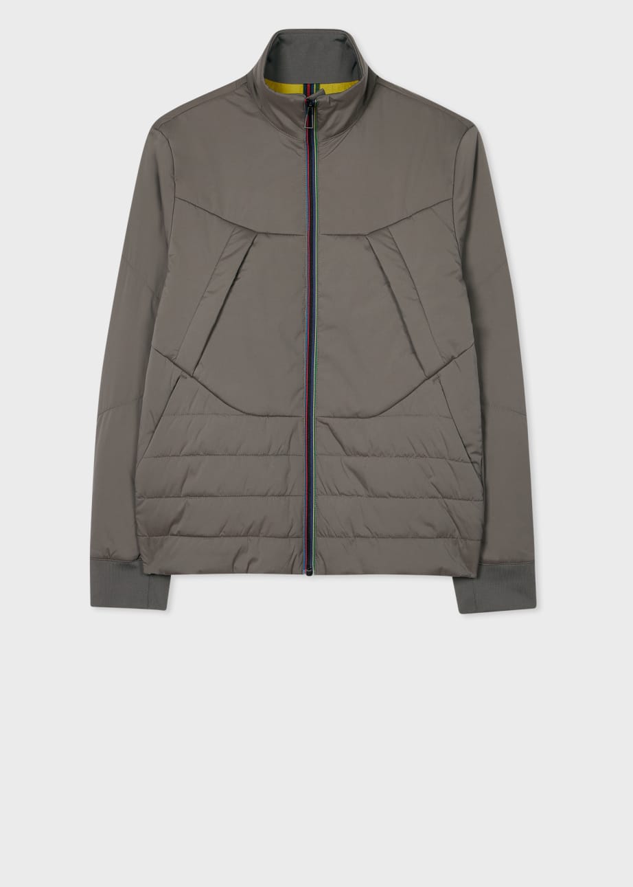 Product view - Anthracite Mixed Media Jacket Paul Smith