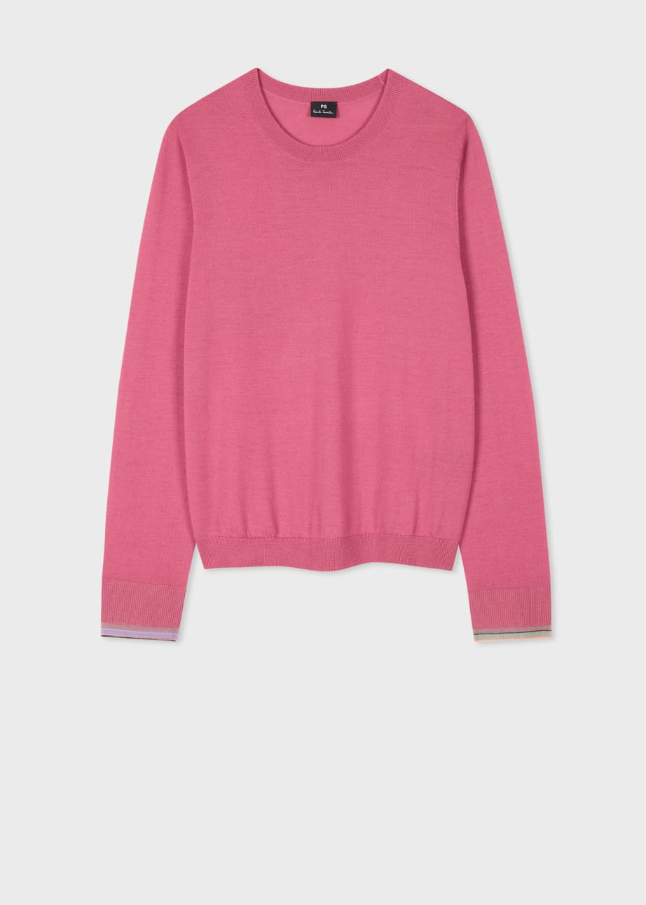 Pink sweater discount
