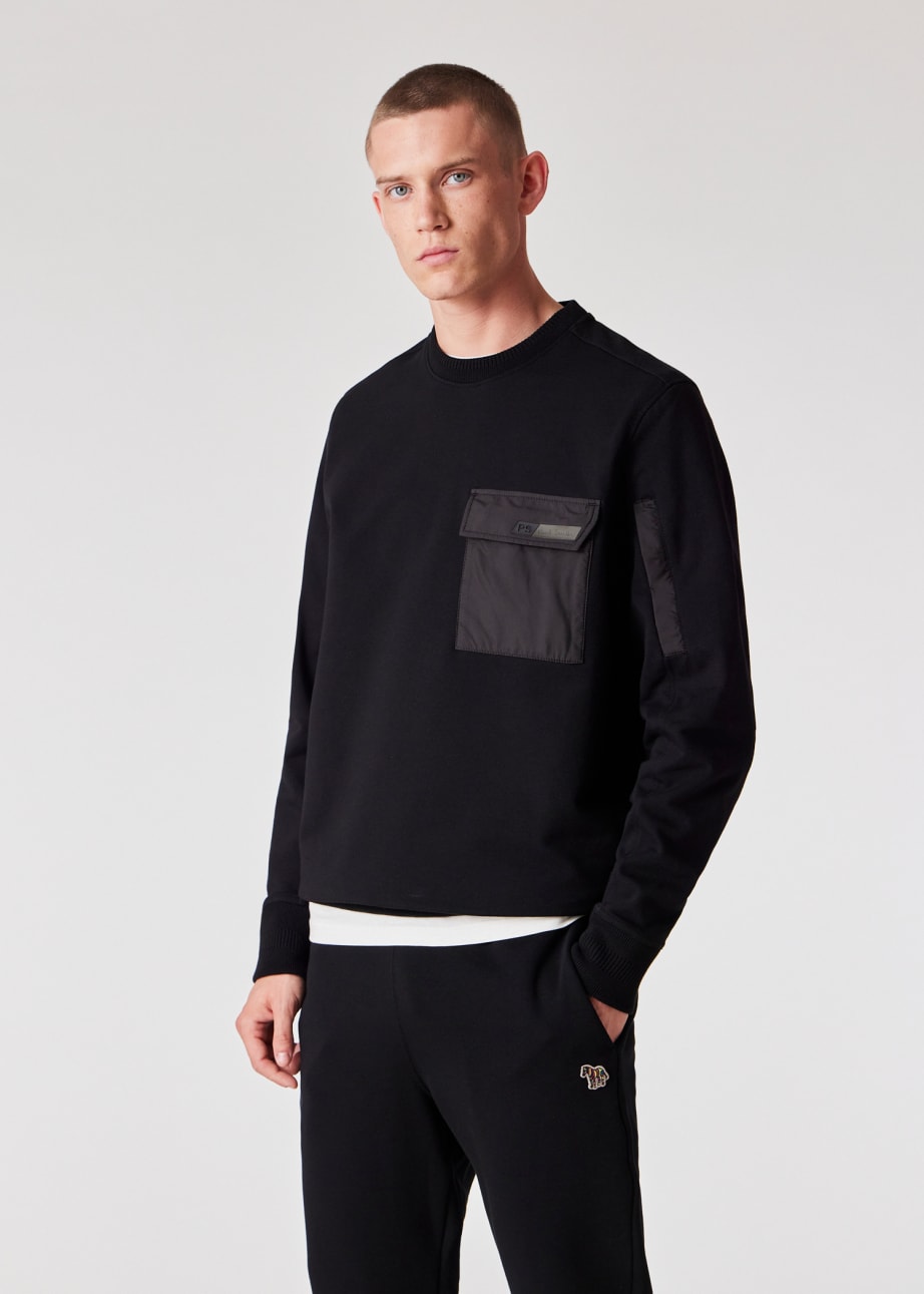Black paul smith sweatshirt top