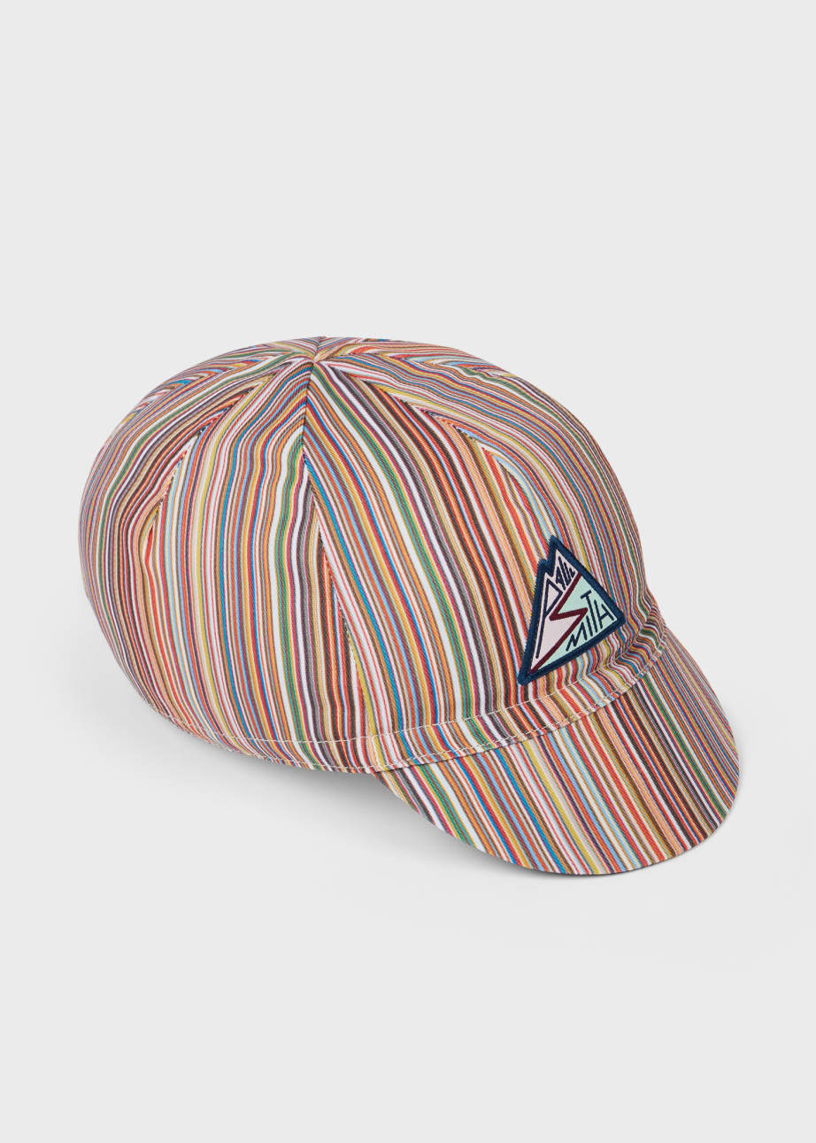 Product view - 'Signature Stripe' Cycling Cap Paul Smith