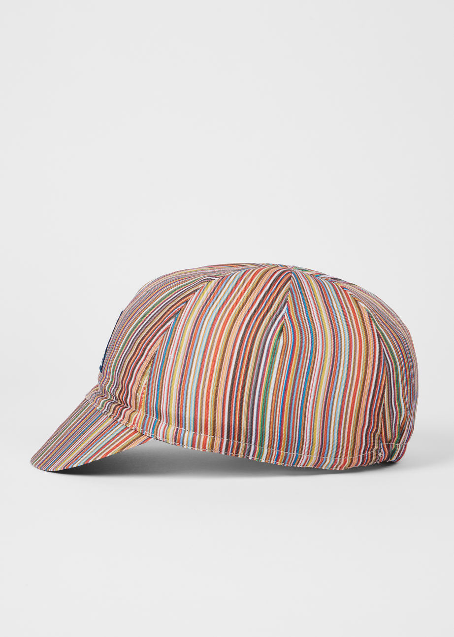 Product view - 'Signature Stripe' Cycling Cap Paul Smith