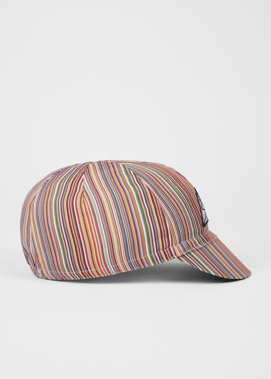 Product view - 'Signature Stripe' Cycling Cap Paul Smith