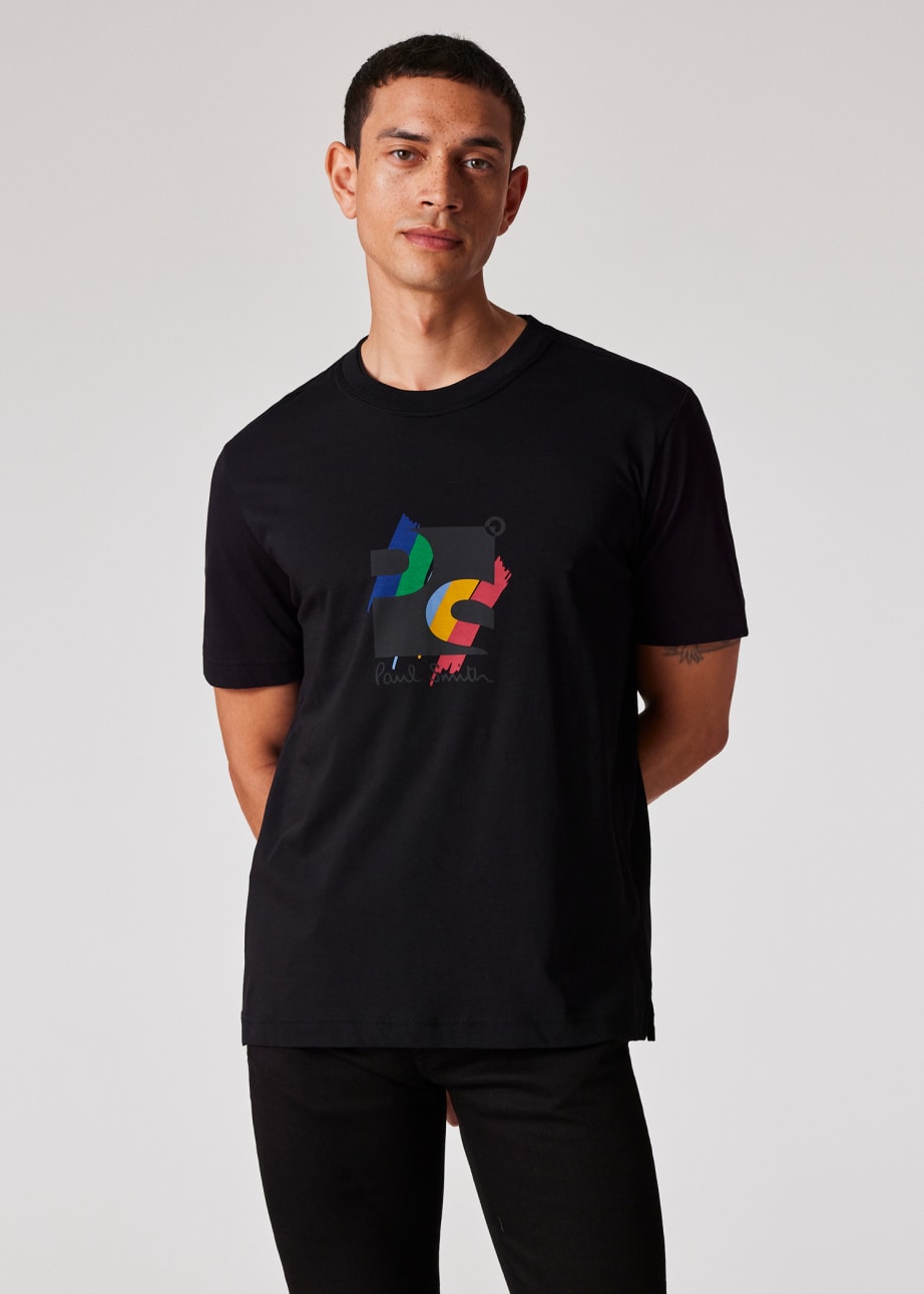 Black PS Square T Shirt