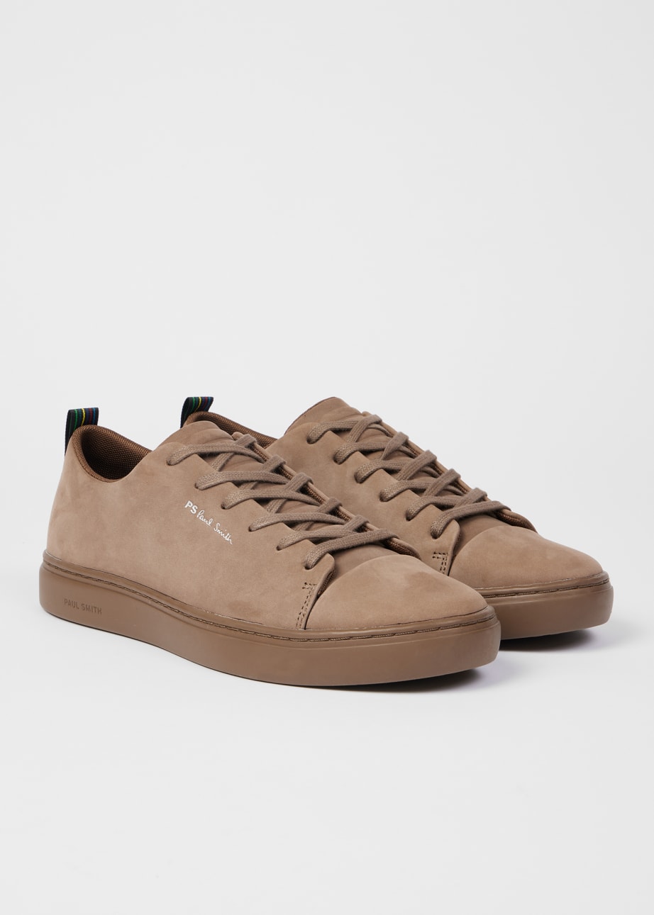 PS Paul Smith Sand Nubuck Leather Lee Trainers Size 10