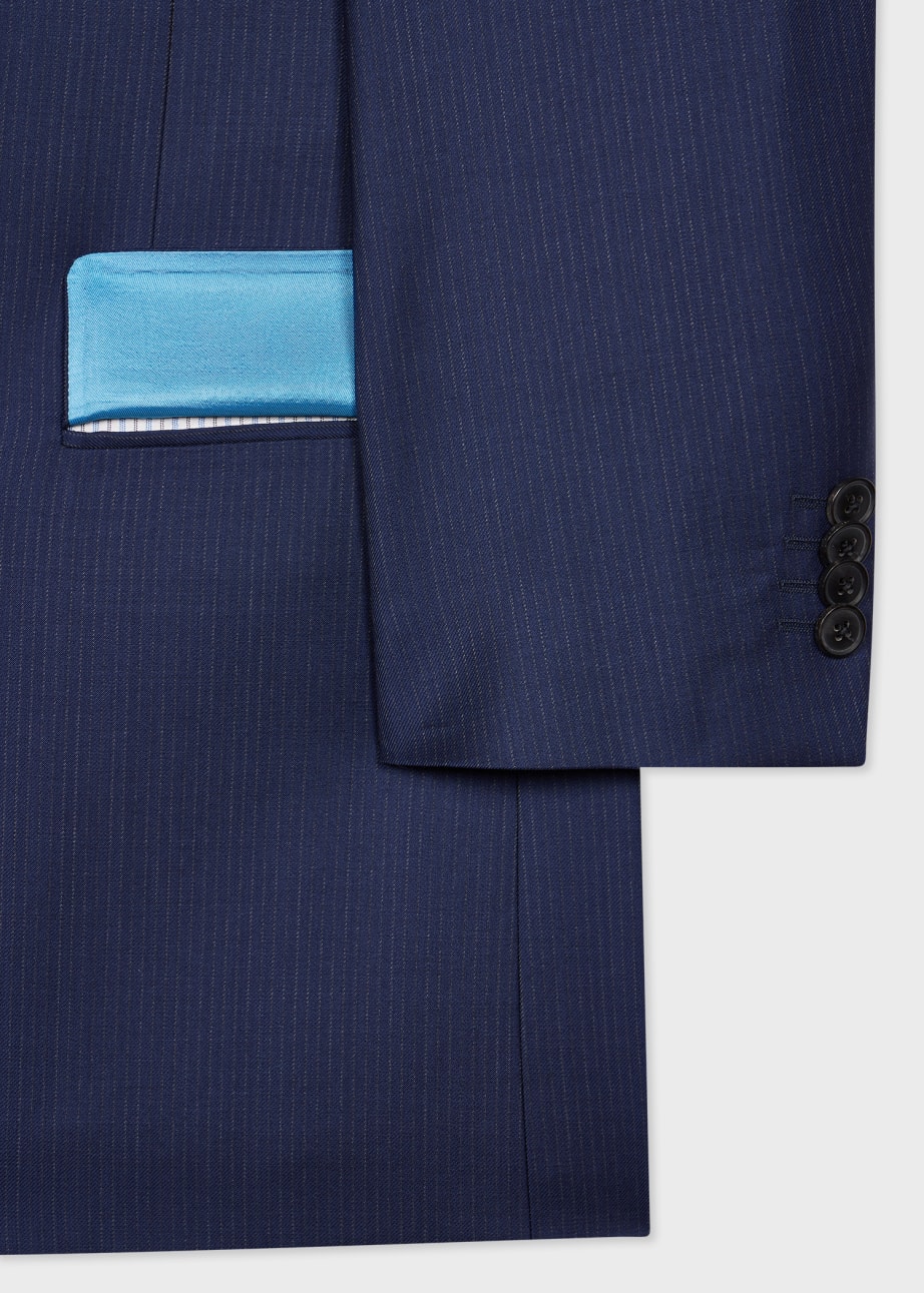 20427 Anthracite Patterned Suit For Men main image 1