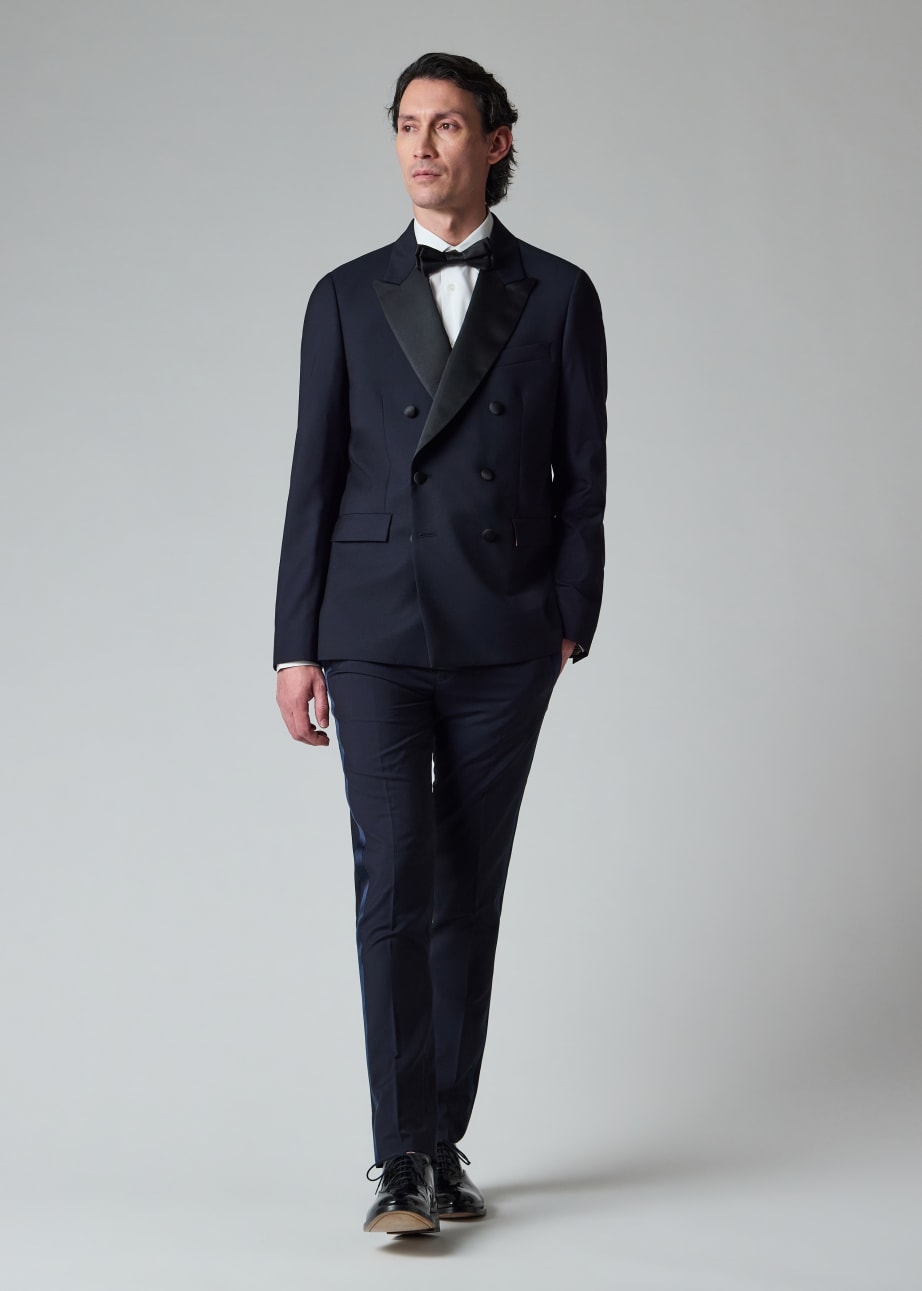 DYLAN GRAY Mens Navy Single Breasted, Blazer