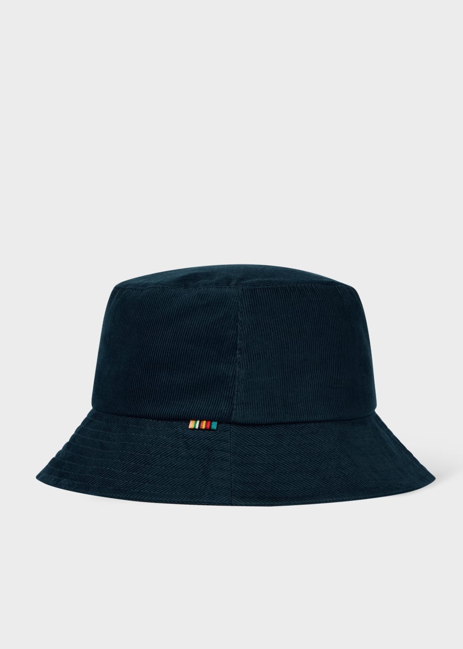 Bob Kangol En Velours Côtelé - Couleur Bleu Marine (Navy) - Taille M (57 Cm) - Logo Brodé