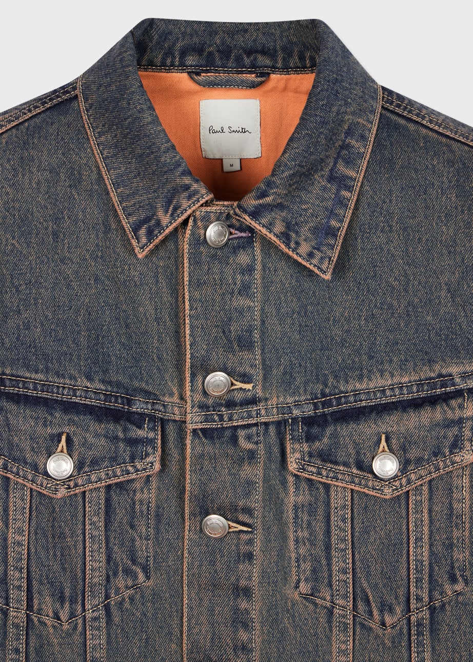 Product view - Mauve Overdyed Denim Jacket Paul Smith