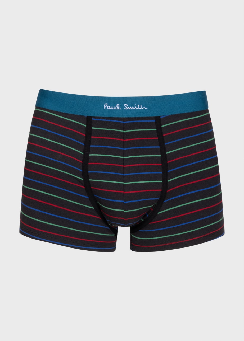 Men's Mixed Stripes Boxer Briefs Five Pack