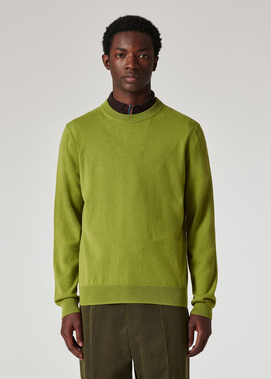 Moss Dressy Crew Neck Sweater main image 0
