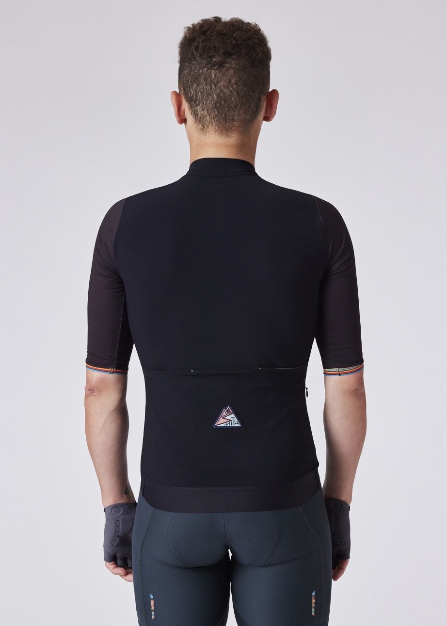 Black Cycling Jersey