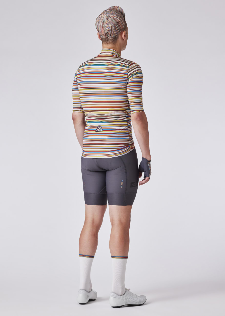 Model view - Asphalt Cycling Bib Shorts Paul Smith