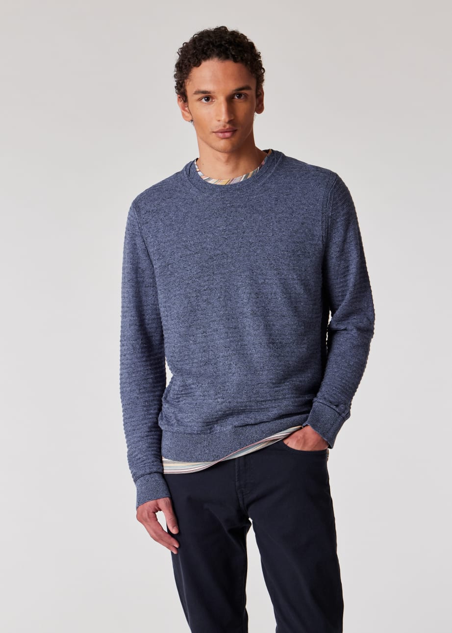 Lightweight linen sweater hot sale