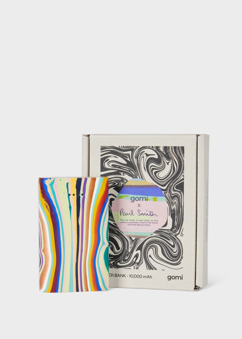 gomi x Paul Smith Power Bank