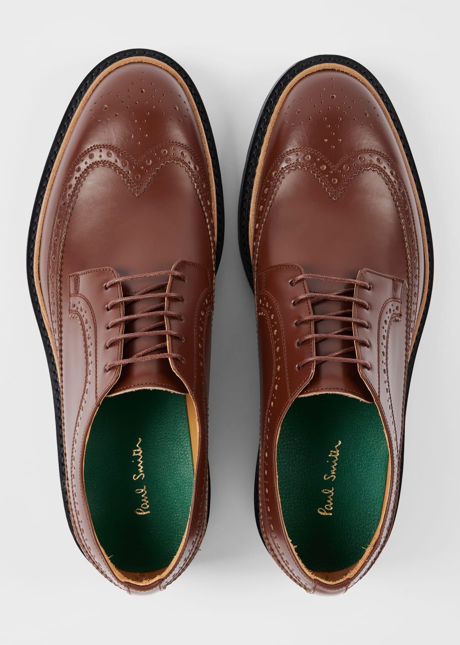 Men s Tan Leather Count Brogues