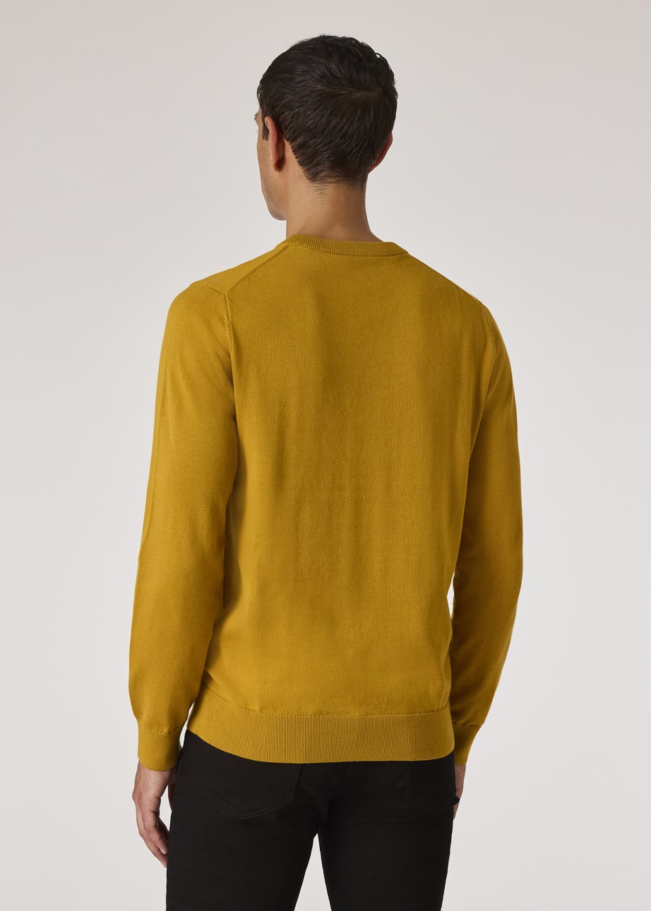 Yellow pullover mens clearance