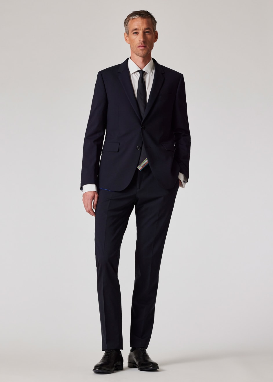 新品 Paul Smith KENSINGTON FIT ケンジントン スーツ The Kensington - Slim-Fit Dark Navy Stretch-Wool Suit