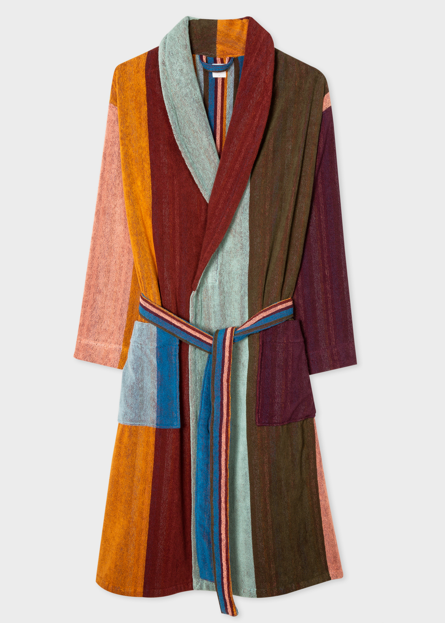 Peignoir Homme Paul Smith En Coton Rayé Multicolore - Taille S - Neuf Sans étiquettes