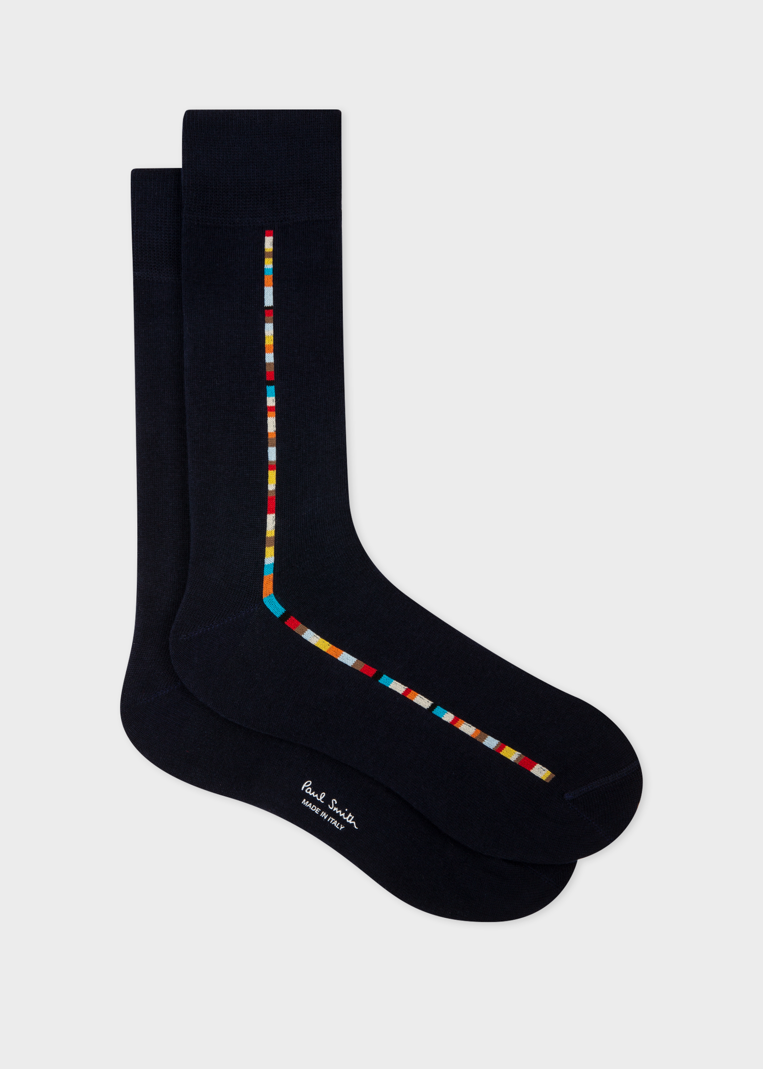 Men's Black 'Signature Stripe' Socks Men's Black 'Signature Stripe' Socks