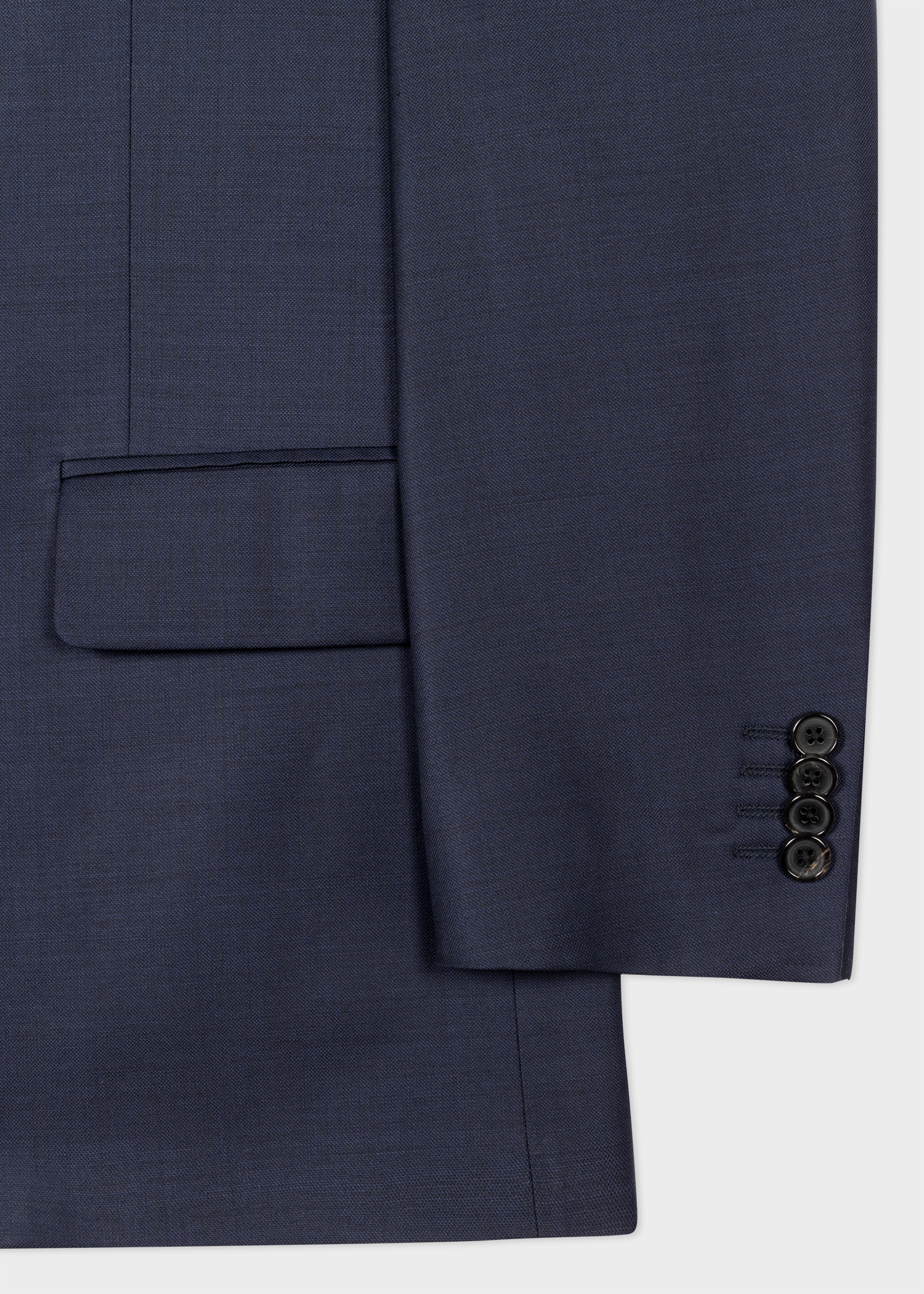 The Soho - Navy Sharkskin Suit thumbnail 7