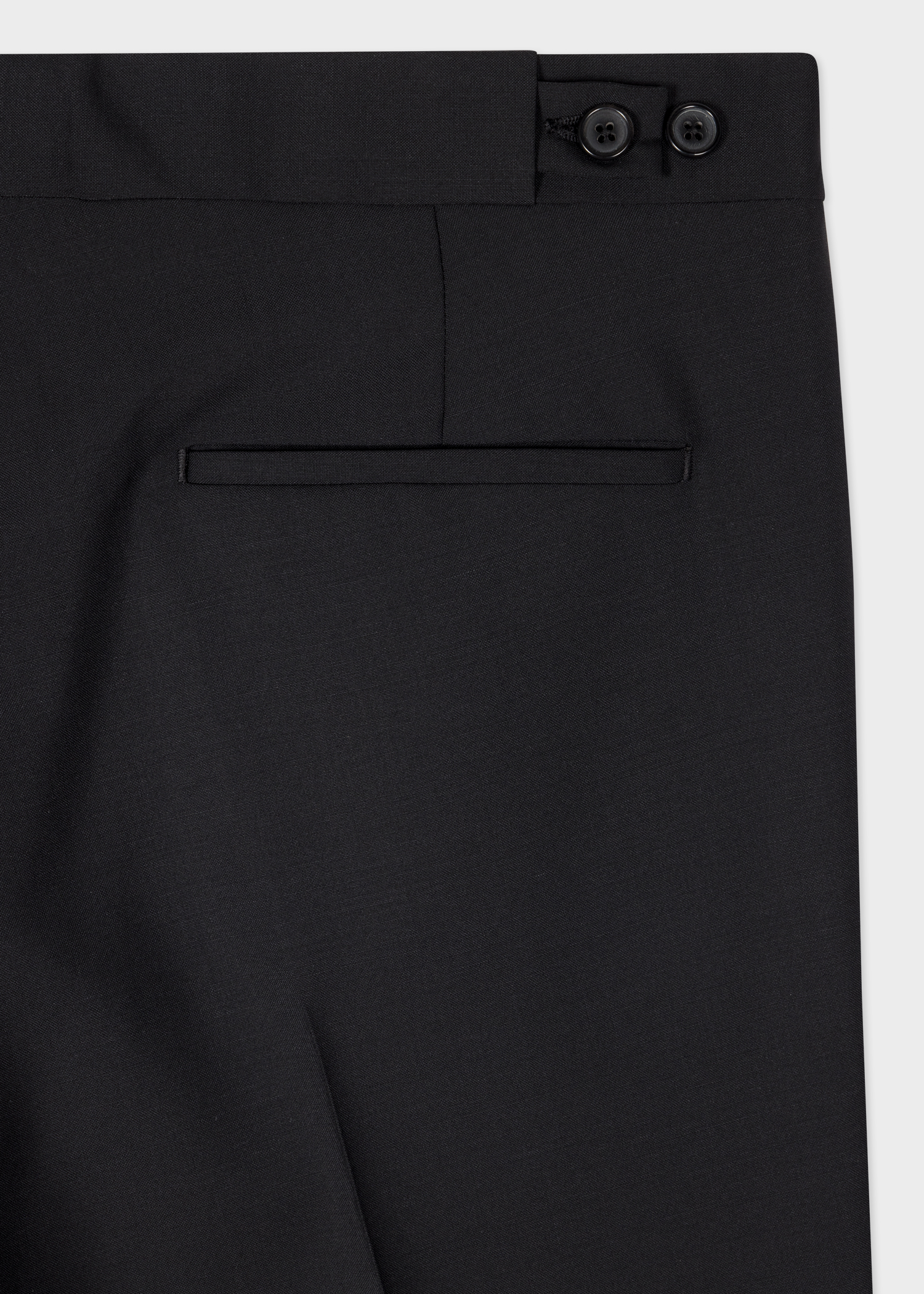 Black Slim-Fit Wool-Mohair Evening Trousers thumbnail 8