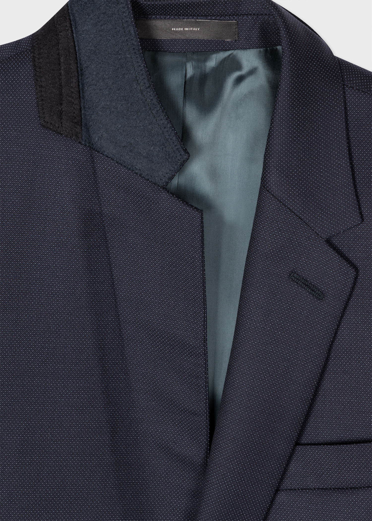 新品タグ付き Paul Smith KENSINGTON FIT ジャケット M The Kensington - Men's Slim-Fit Dark Navy Pin Dot Wool Suit