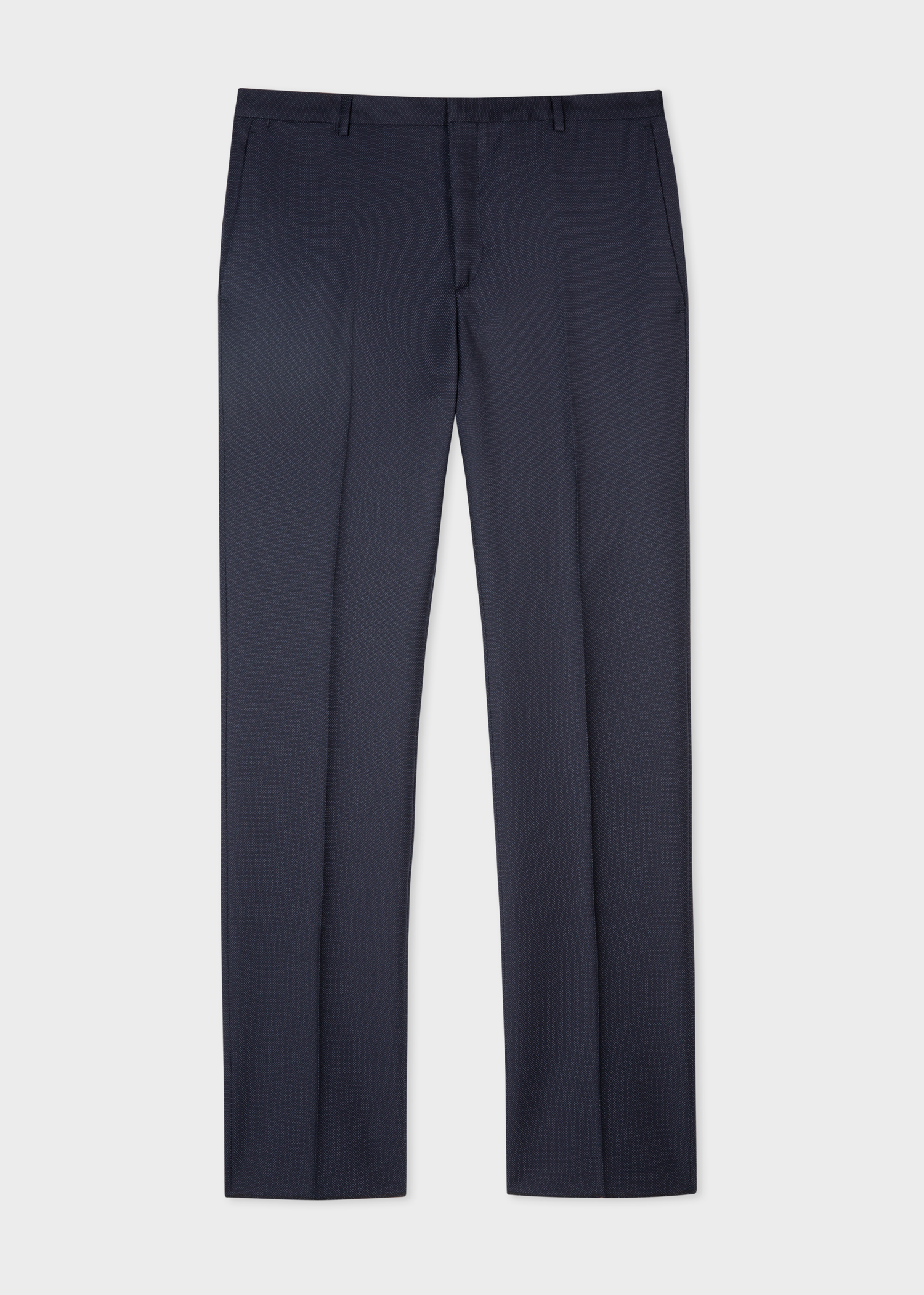 The Kensington - Slim-Fit Dark Navy Pin Dot Wool Suit thumbnail 10