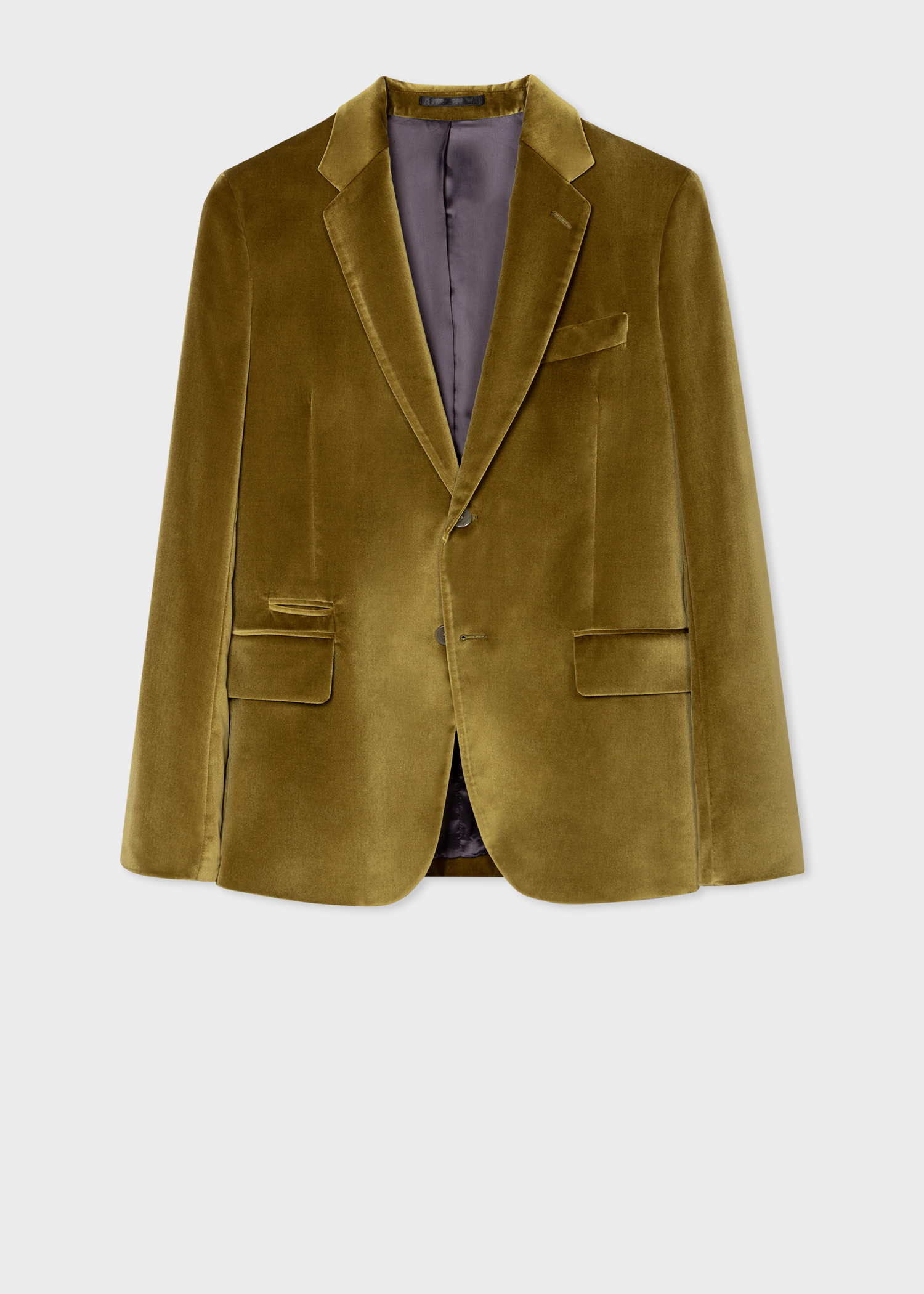 Chartreuse Velvet Blazer thumbnail 4