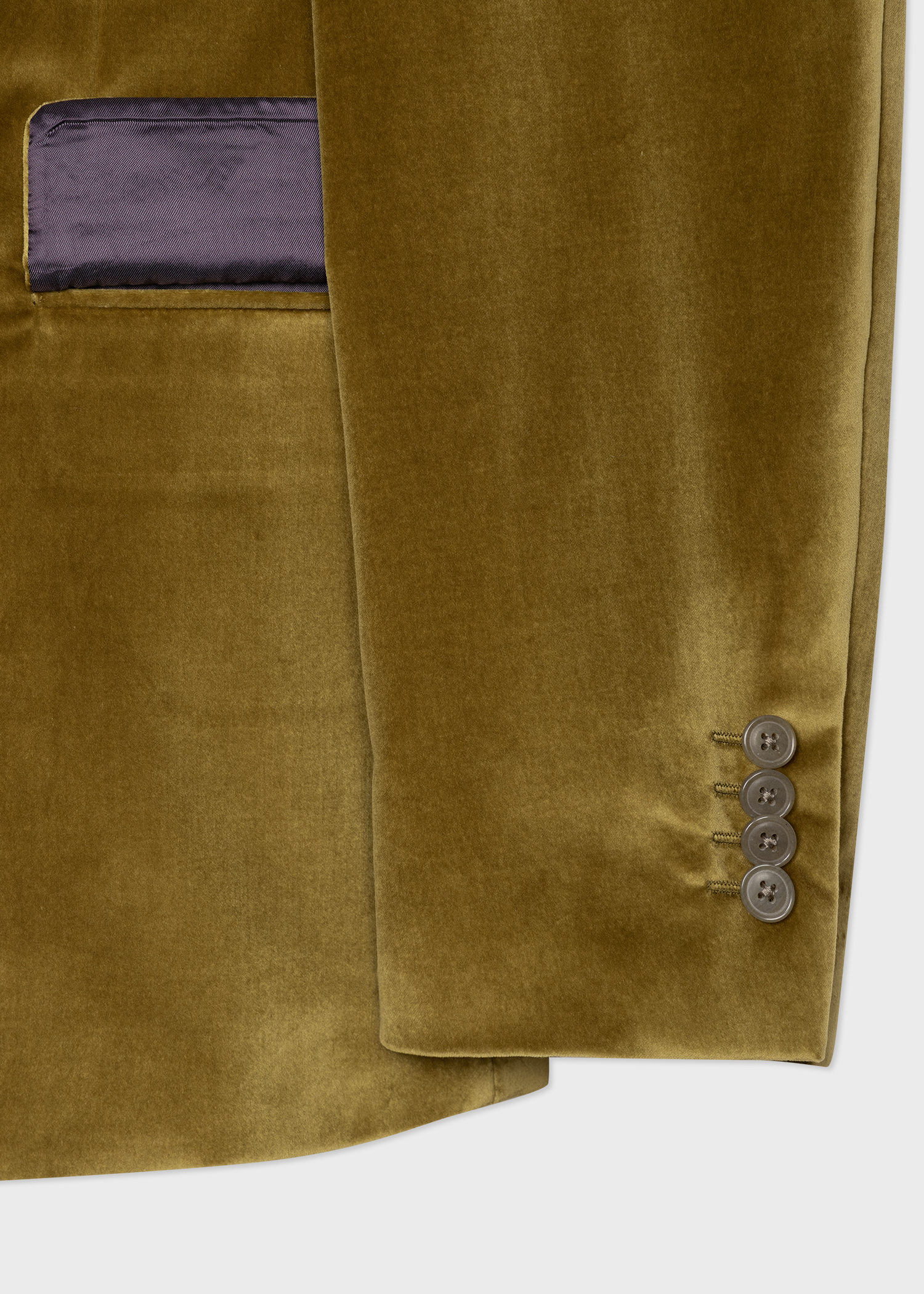 Chartreuse Velvet Blazer thumbnail 6