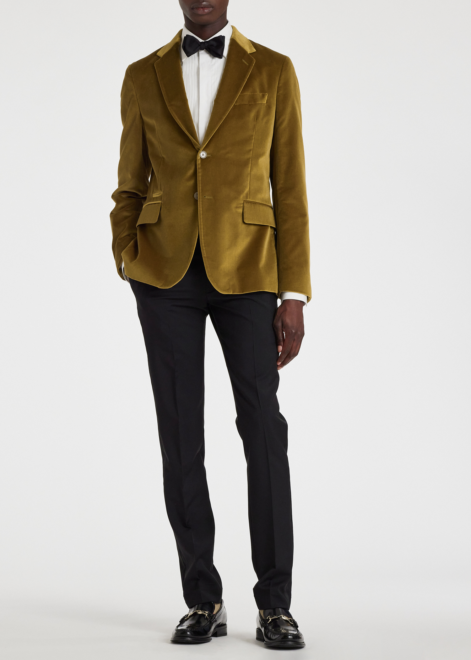 Chartreuse Velvet Blazer thumbnail 8