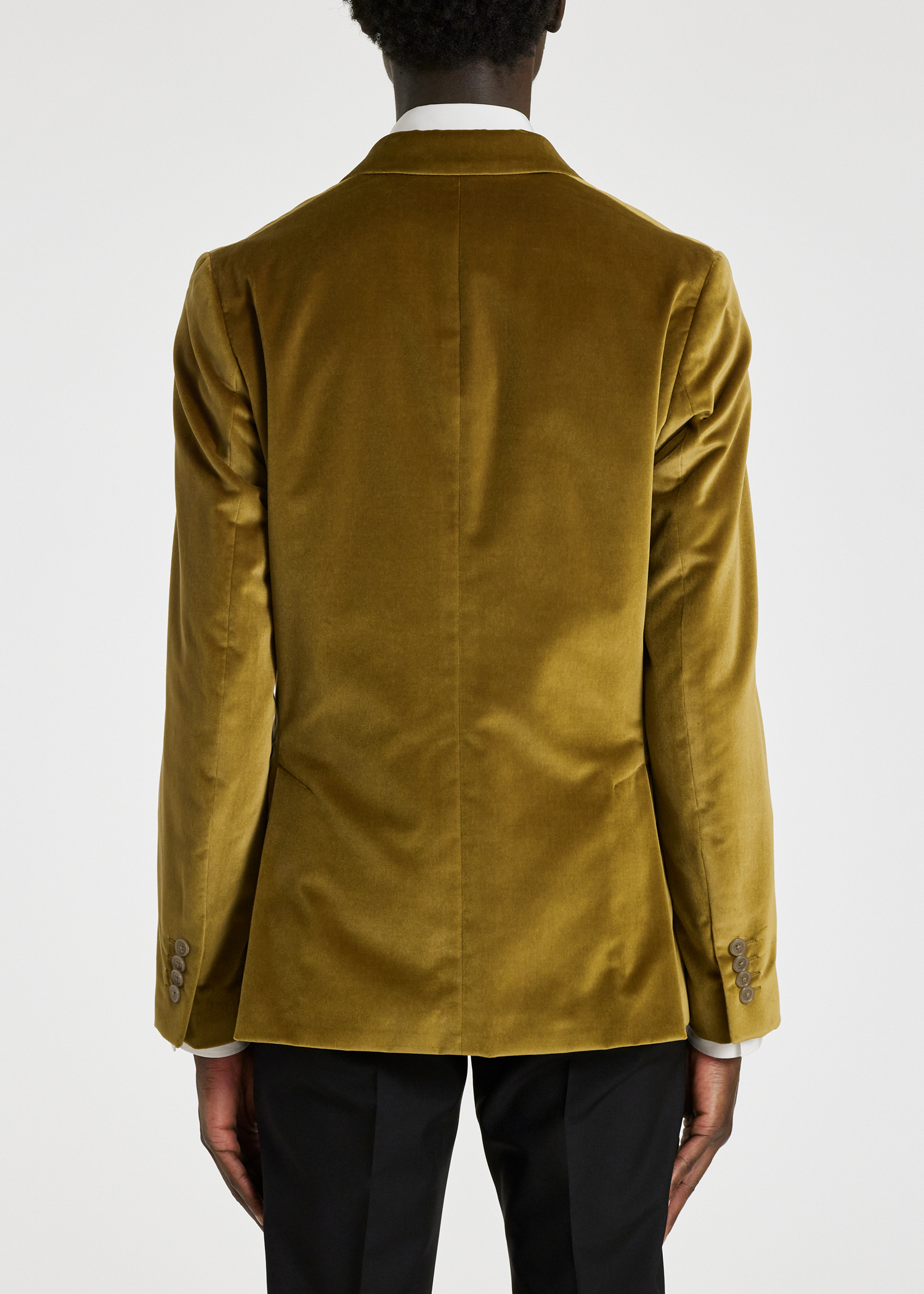 Chartreuse Velvet Blazer thumbnail 9