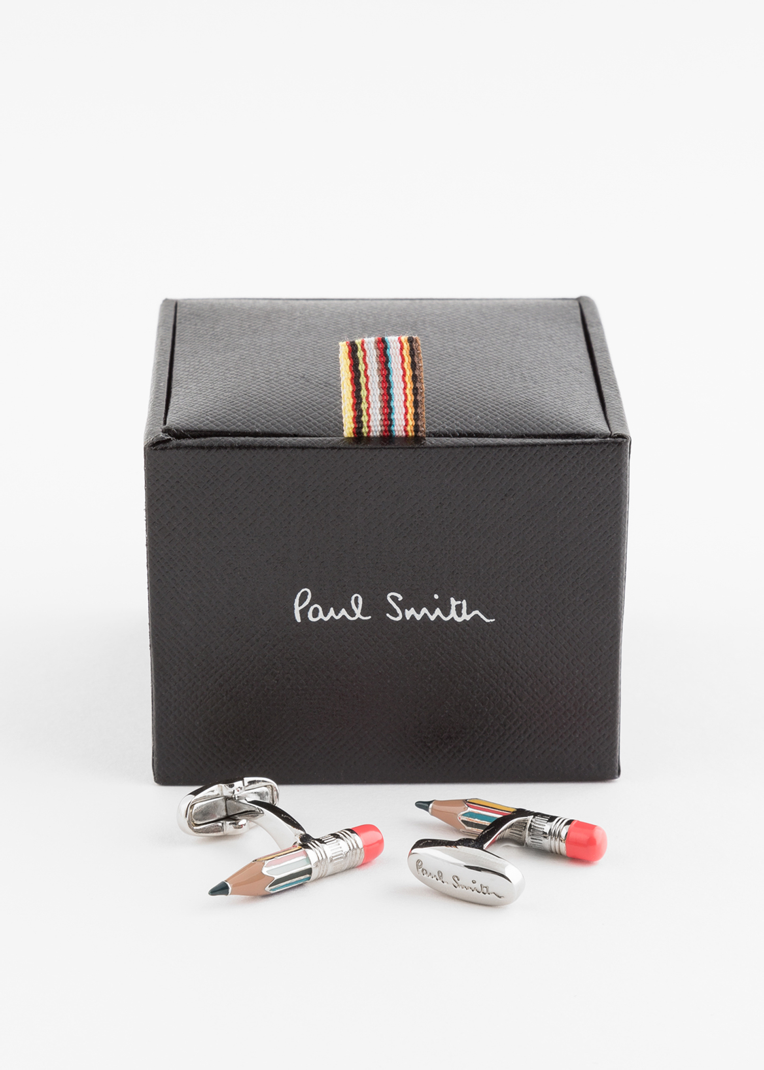 Boutons De Manchette COLLAR AND CUFFS - 'Trust Me I'm A Teacher' - Laiton Argenté 17mm - Boîte Cadeau