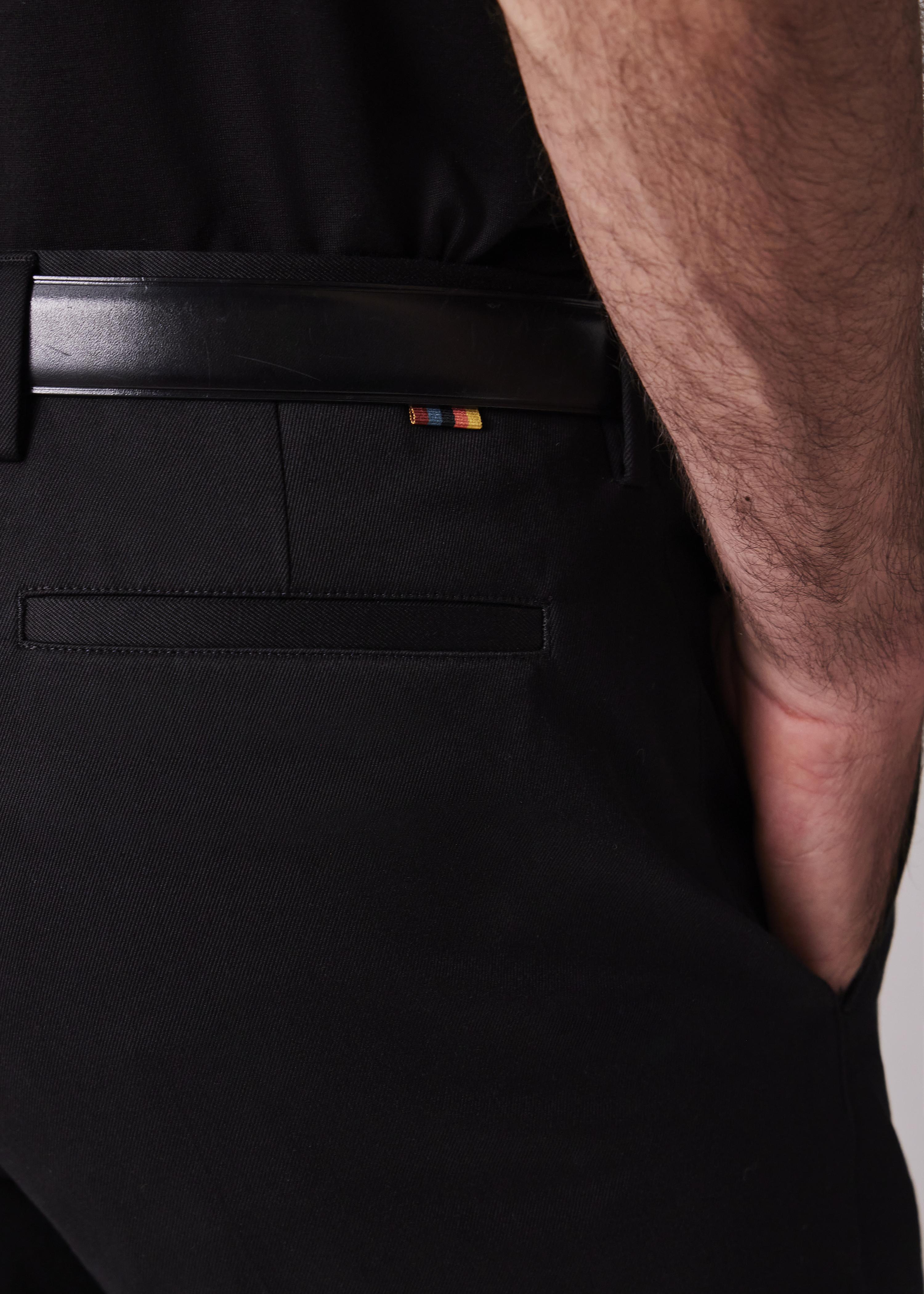 Slim-Fit Charcoal Grey Wool 'A Suit To Travel In' Trousers thumbnail 6