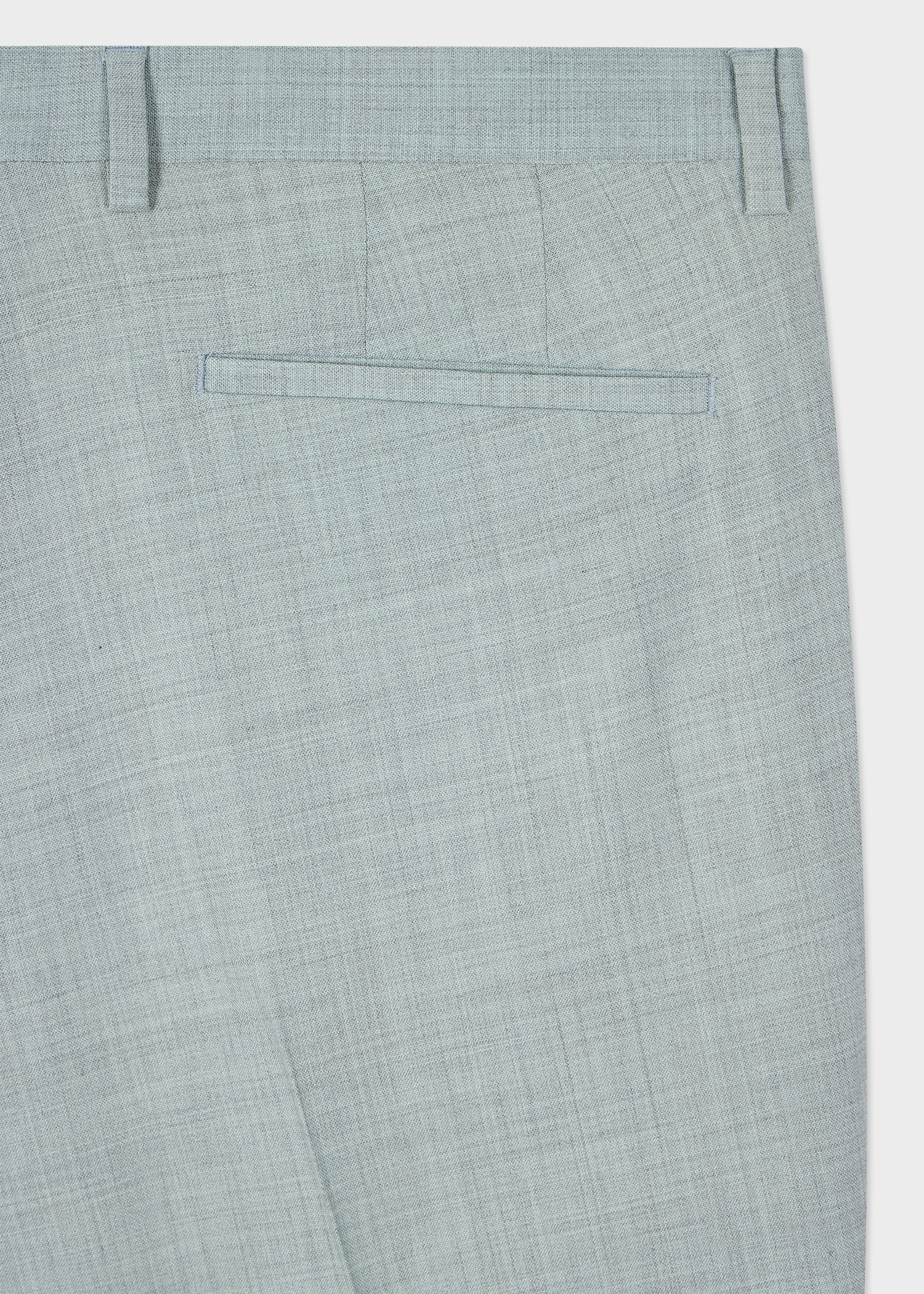 The Kensington - Light Blue Marl Overdyed Stretch-Wool Suit thumbnail 10